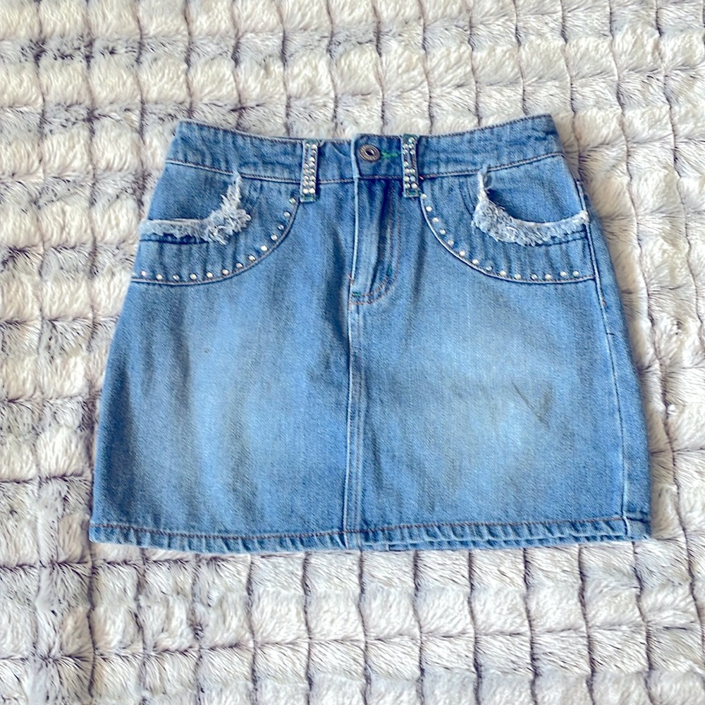 Denim skirt